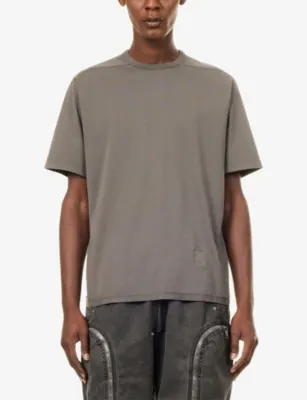 RICK OWENS DRKSHDW DRKSHDW Brad Cotton-Jersey T-Shirt detail 3