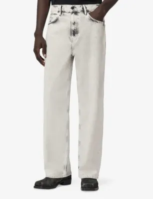 ALLSAINTS Lenny Wide-Leg Denim Jeans - 28/32 detail 3