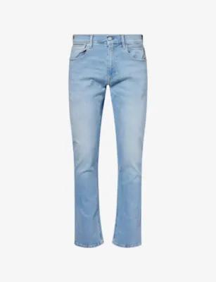 REPLAY Grover Hyperflex Straight-Fit Denim Jeans - 33/32 in BLUE – Mens | Jeans | Straight Leg