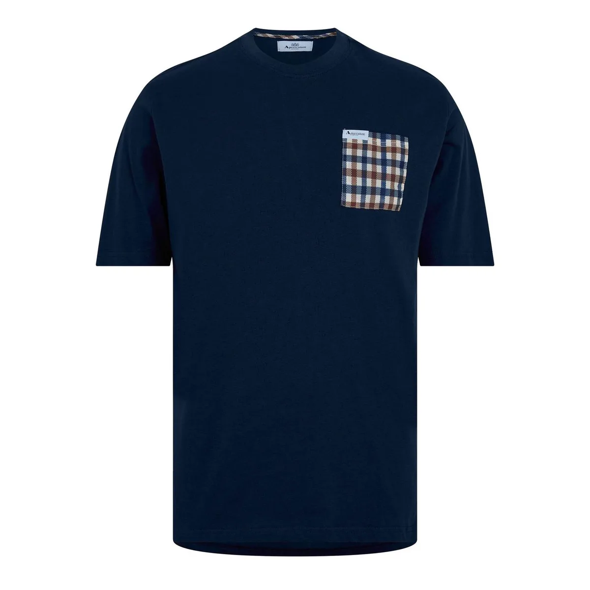 Aquascutum Checked T-Shirt