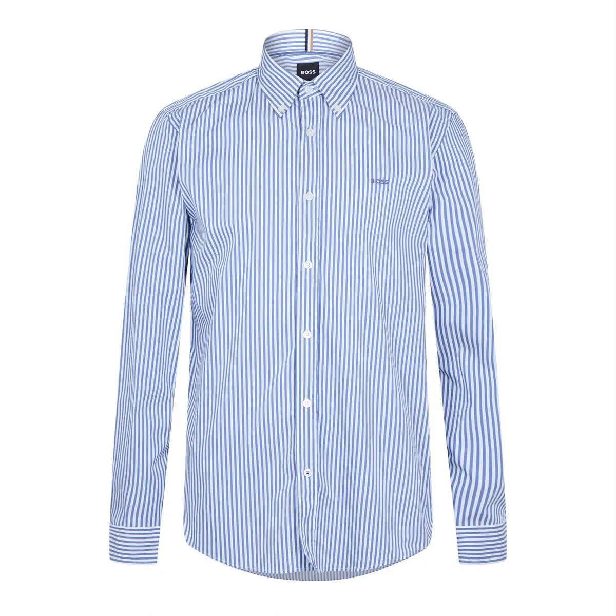 Boss Men's Roan BD Striped Long Sleeve Shirt