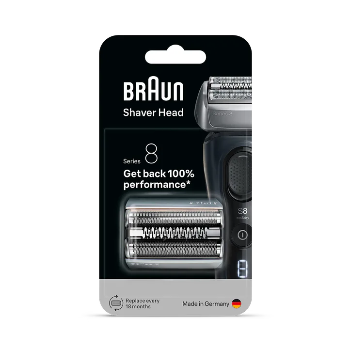 BRAUN Series 8 Electric Shaver ORIGINAL Replacement Head, 83M
