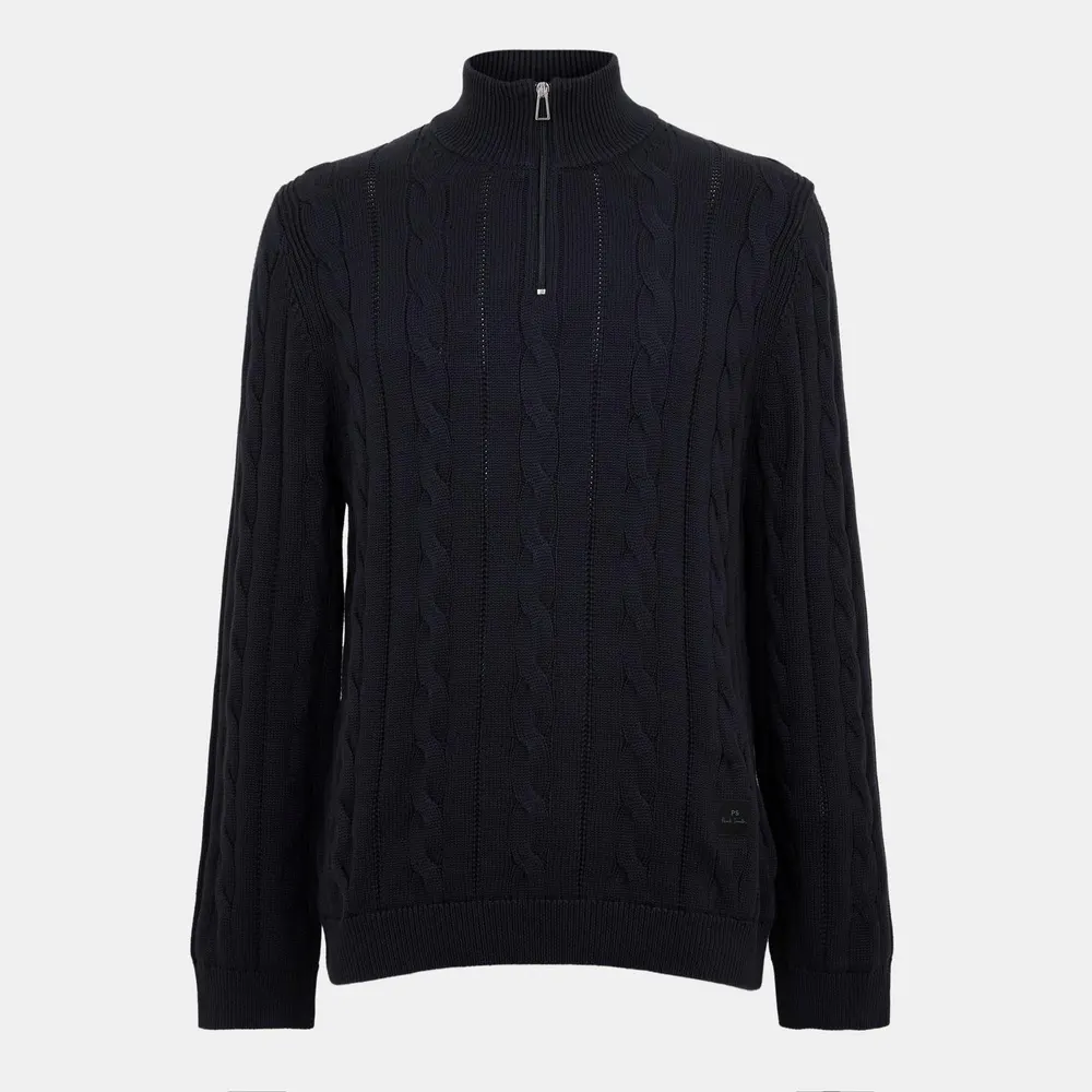 PS Paul Smith Men's Cable Crew Neck Jumper