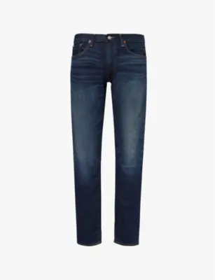 POLO RALPH LAUREN Sullivan logo-embroidered slim-leg stretch-denim jeans - 28/32