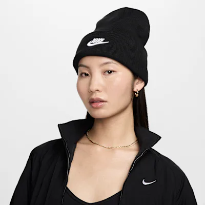 Nike Peak Futura Beanie - Black/White