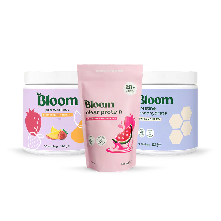Bloom Strawberry Watermelon Clear Whey 589g Bundle