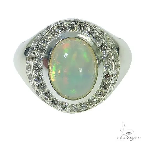 PIA - For Him GEMSTONES Silver Opal Ring 67339 in 5.5 – Ring
