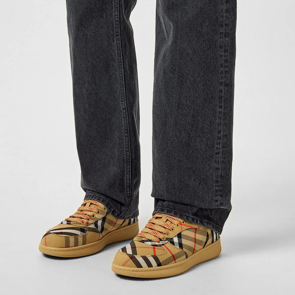 Burberry Terrace Sneakers in Sand IP Check, additional product view 2