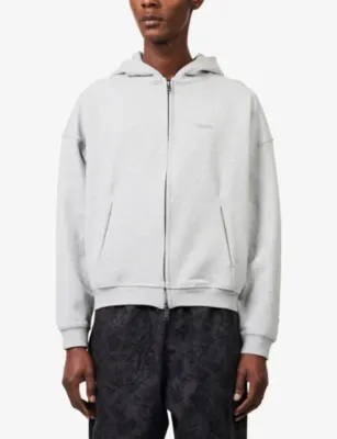 GYMSHARK Training Evolved Zip-Up Cotton-Blend Hoody detail 3