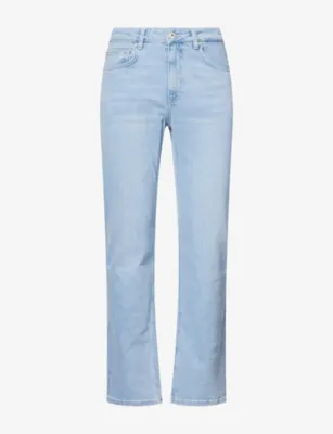 VINGT QUATRE Mid-Rise Straight-Leg Denim Jeans in ICE BLUE – Mens | Jeans | Straight Leg