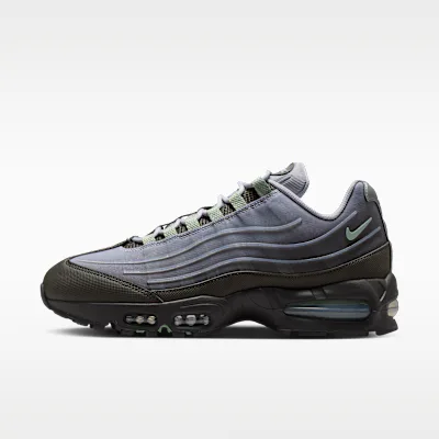Nike Air Max 95 Big Bubble Tech Men's Shoes - Medium Ash/Wolf Grey/Metallic Silver/Steam