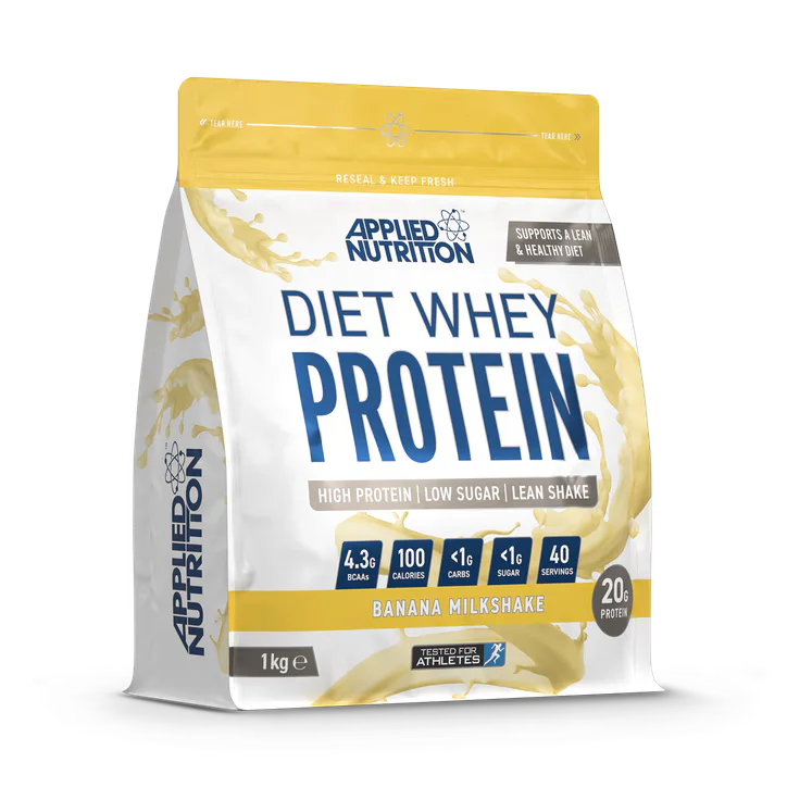 Applied Nutrition Diet Whey Protein Banana Milkshake 1kg