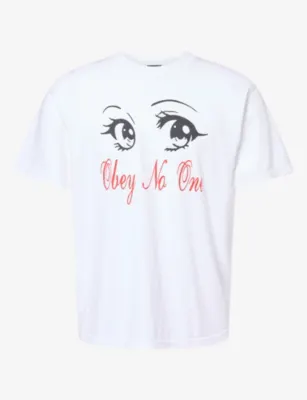 OBEY No One Graphic-Print Cotton T-Shirt