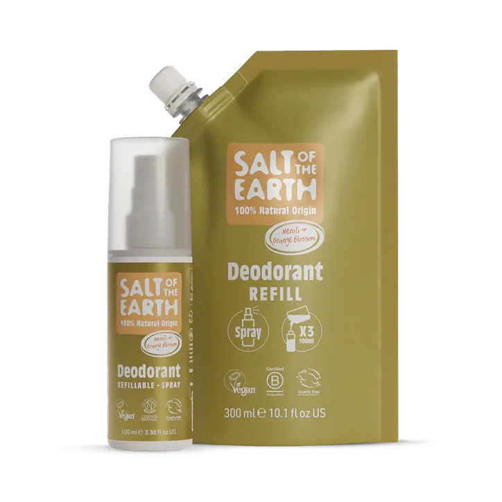 Salt of the Earth Neroli & Orange Blossom Spray Refill Pouch