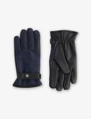 BARBOUR Barlow Leather Gloves - L