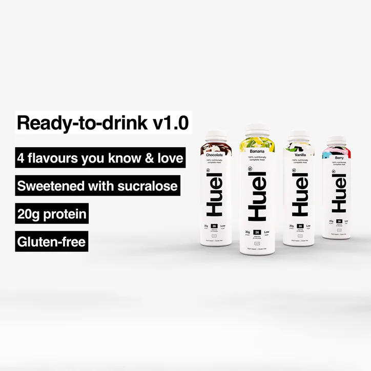 Huel 100% Nutritionally Complete Meal Berry 500ml detail 2