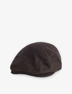 BARBOUR Barlow Wool-Blend Flat Cap - XL