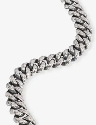 CLOCKS AND COLOURS Empire 10mm Stainless Steel Bracelet - 8in detail 3