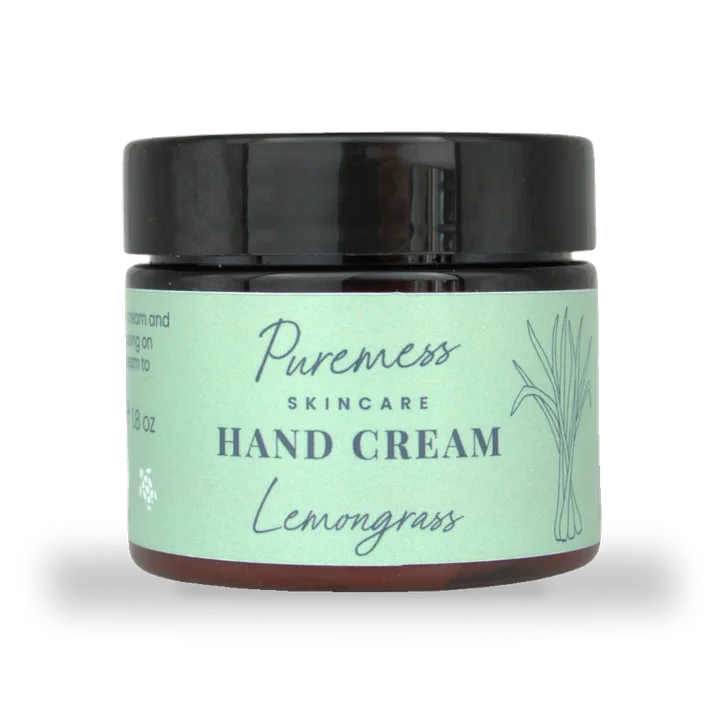 Puremess Skincare Hand Cream 50g - Lemongrass