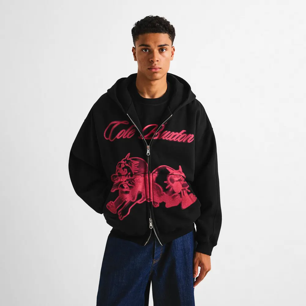 Cole Buxton Men's Bull Dog Zip Hoodie detail 3