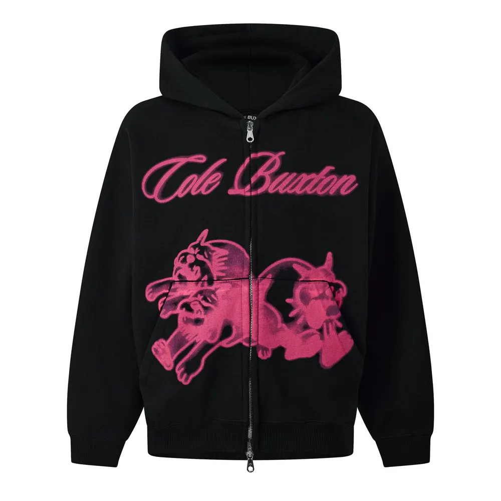 Cole Buxton Men's Bull Dog Zip Hoodie