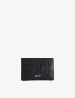 TOM FORD T-Line Classic Leather Card Holder