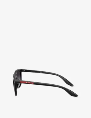 PRADA LINEA ROSSA PS B08S Pillow-Frame Injected Sunglasses detail 2