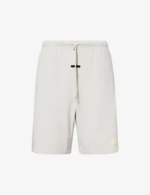 FEAR OF GOD ESSENTIALS 90's Logo-Print Cotton-Jersey Shorts