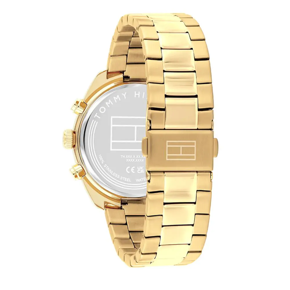 Tommy Hilfiger Hudson Stainless Steel White Dial Mens Watch detail 3
