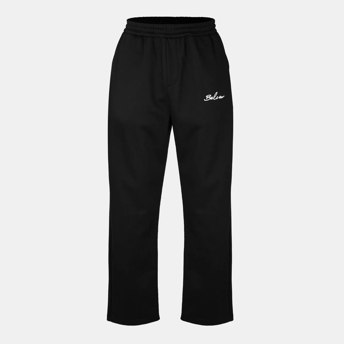 BELIER Men's Logo Open Hem Fleece Joggers