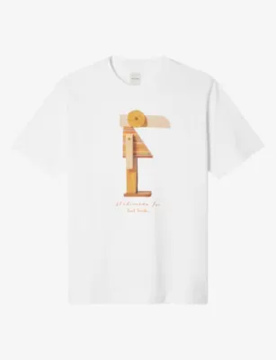 PAUL SMITH Dream Factory Douglas Printed Cotton T-Shirt