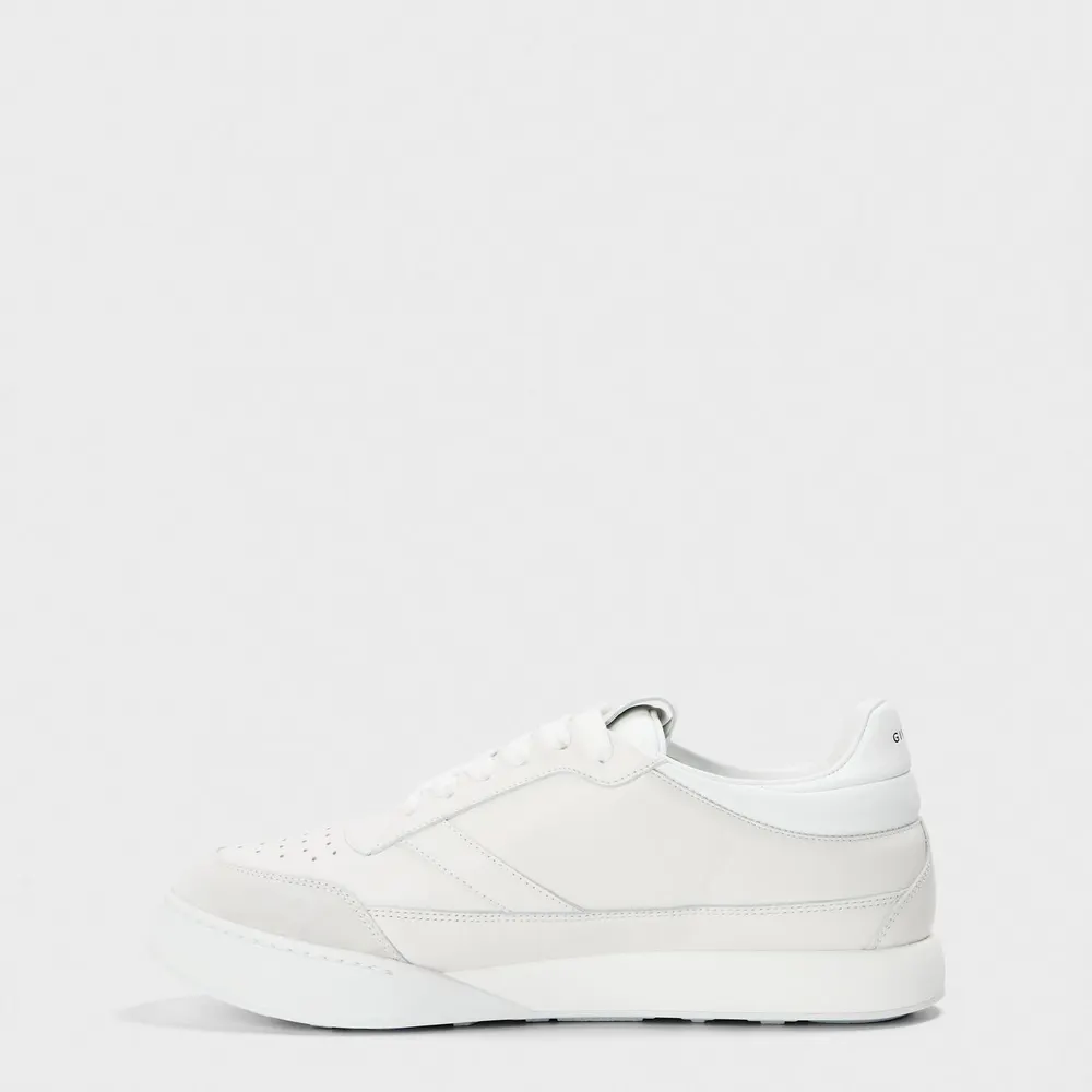 GIVENCHY Men's GIV Yard Court Low-Top Trainers in White, additional product view 2