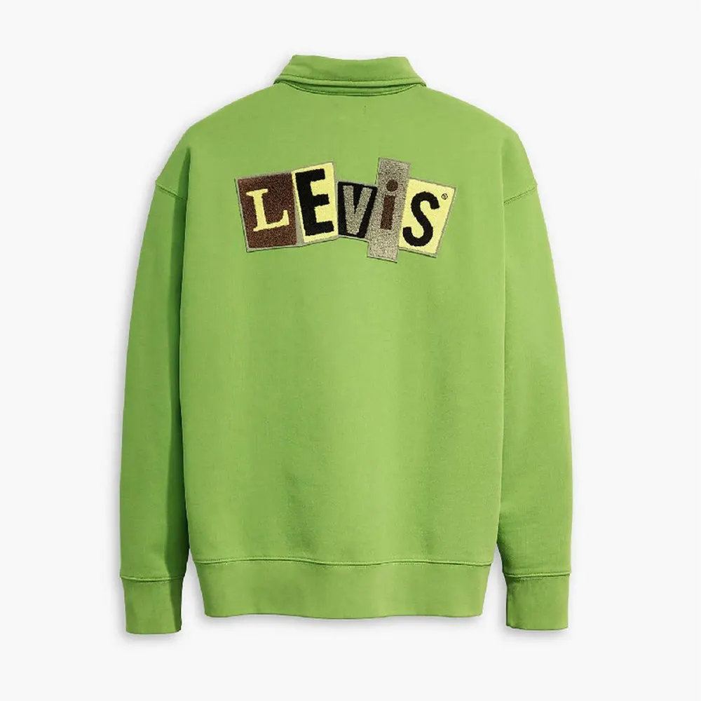 Levis Men's Skate Quarter Zip Fleece detail 2