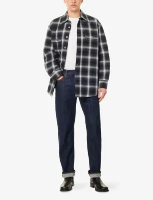NUDIE JEANS Rad Rufus Straight-Leg Denim Jeans - 31/32 in Blue One Wash, additional product view 2