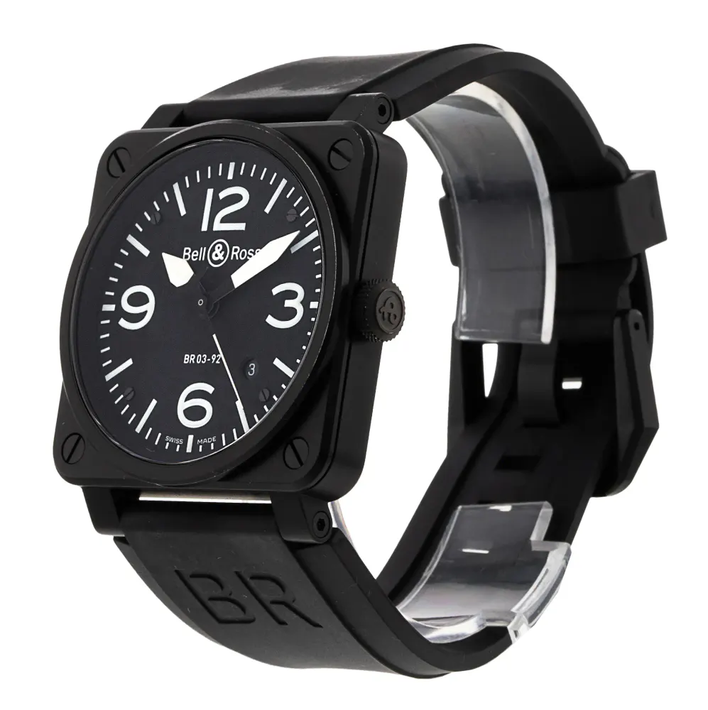 Bell and Ross BR03-92 BR0392-BL-CE — 2016 — Very good in Black Quarter Arabic, additional product view 2