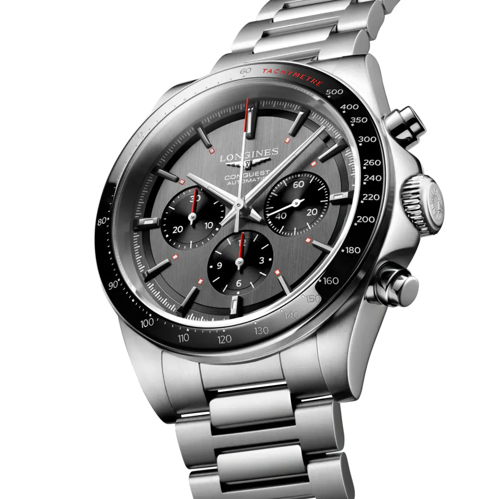Longines Conquest Chrono Ski Edition 42mm Mens Watch detail 2