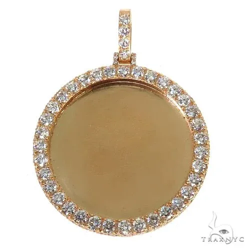 RINA - For Him CUSTOM Diamond Photo Pendant 67934 in Rose Gold – Pendant