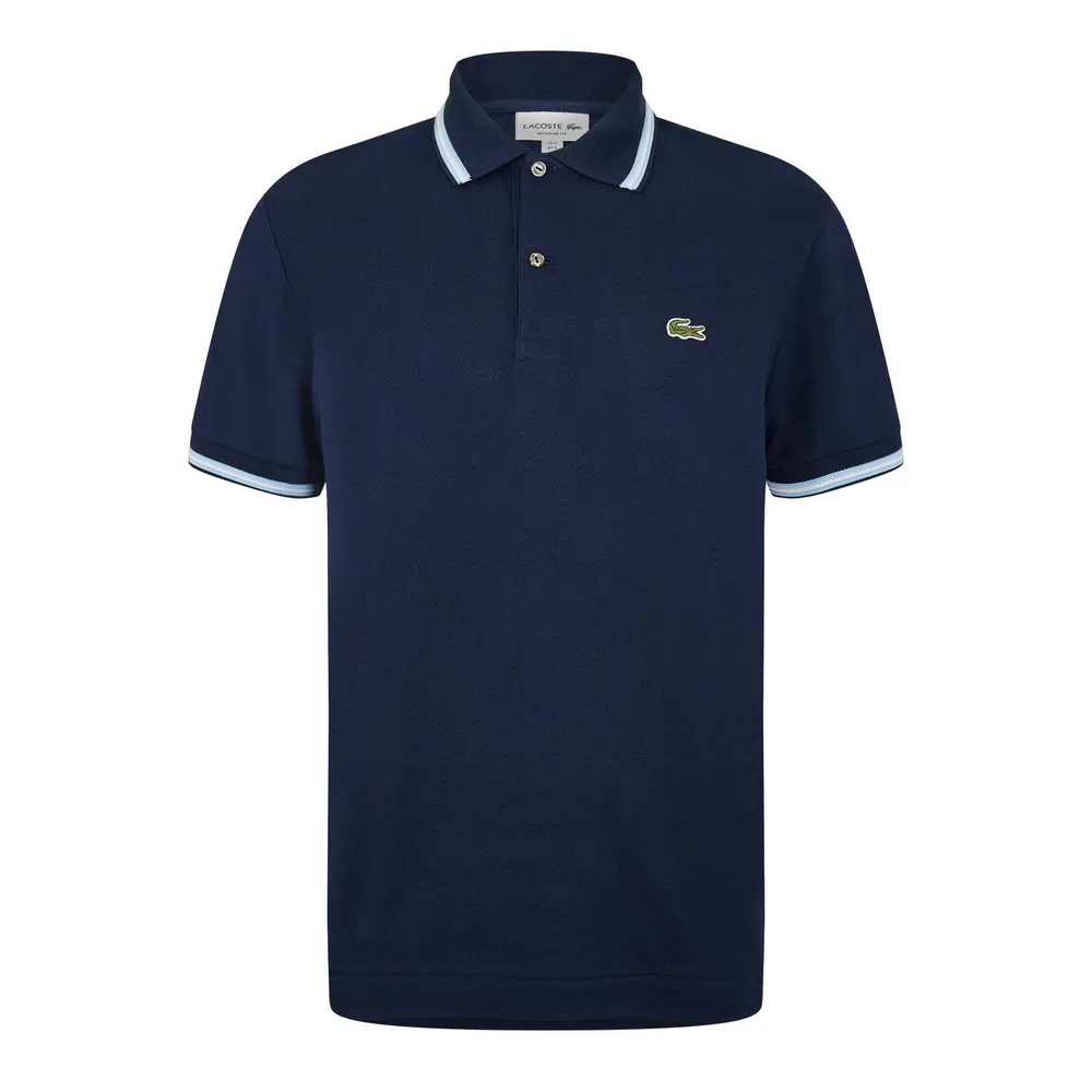 Lacoste Men's Tipped Short-Sleeve Polo Shirt