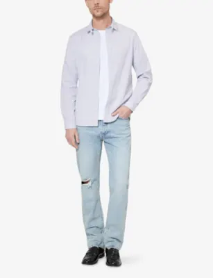 THE KOOPLES Distressed Straight-Leg Jeans detail 2