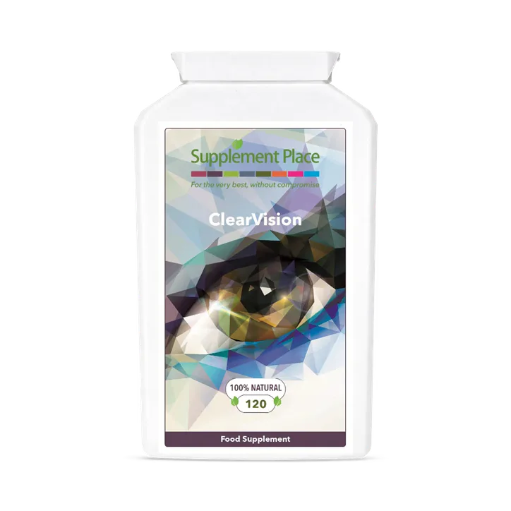 Supplement Place ClearVision | Pine Bark, Bilberry, Lutein, Zeaxanthin | 120 Capsules