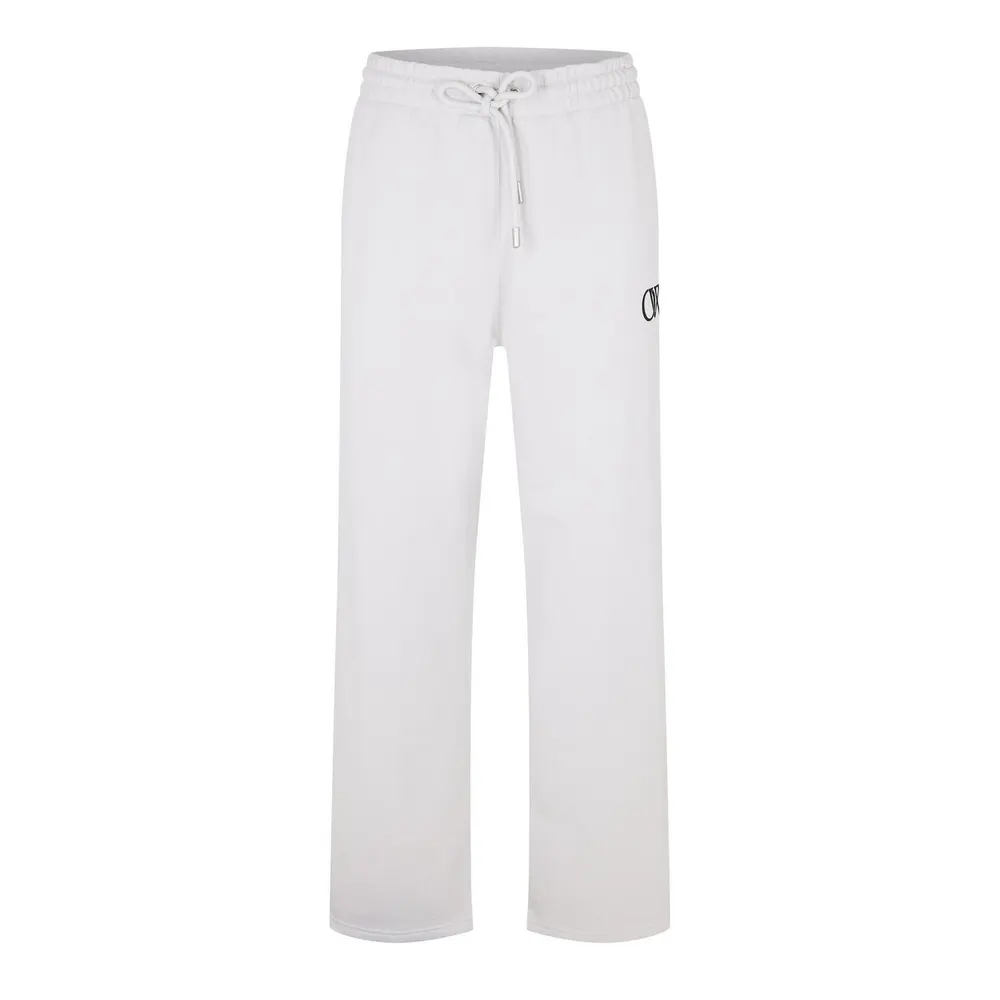 Off White Men's Closed Hem Fleece Joggers