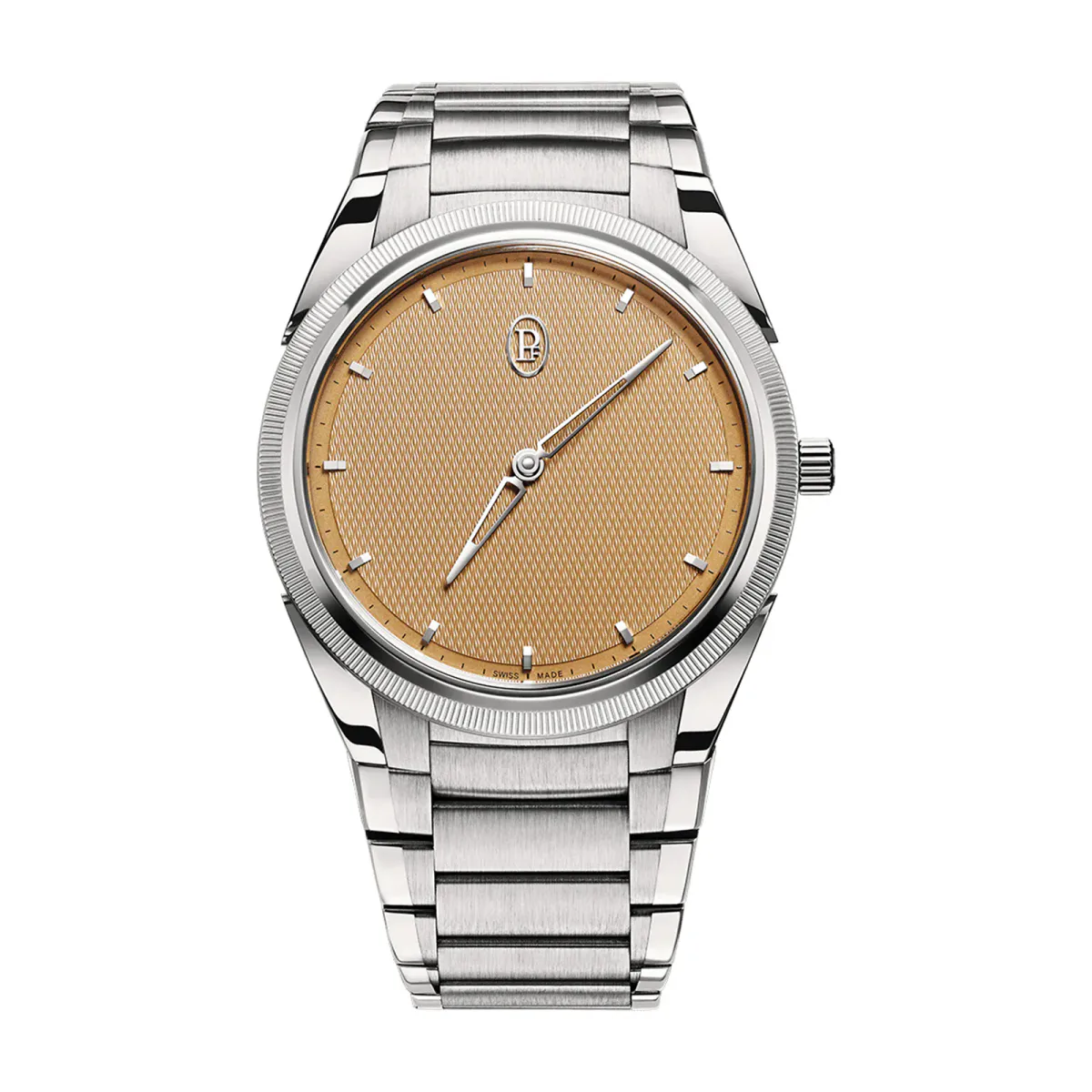 Parmigiani Fleurier TONDA PF Micro Rotor No Date Steel Platinum Golden Siena 40mm Mens Watch