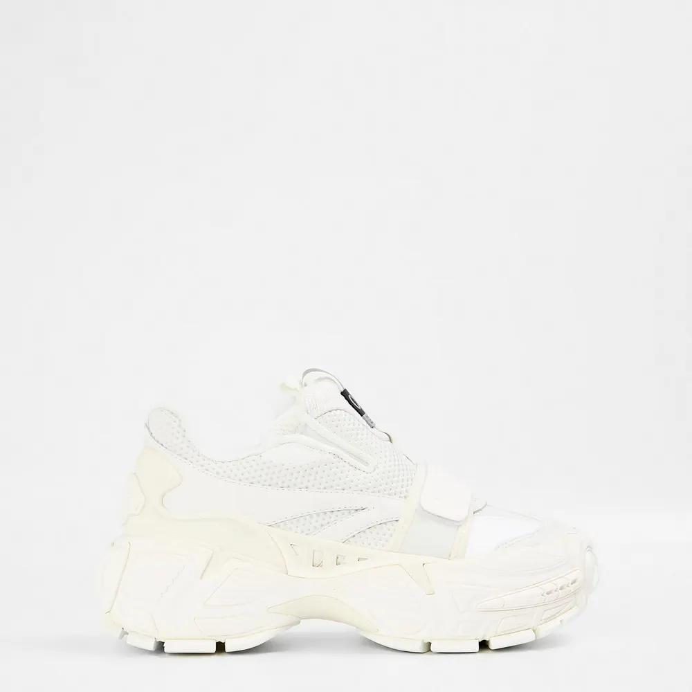Off White Men's Glove Breathable Mesh Slip On Low-Top Trainers