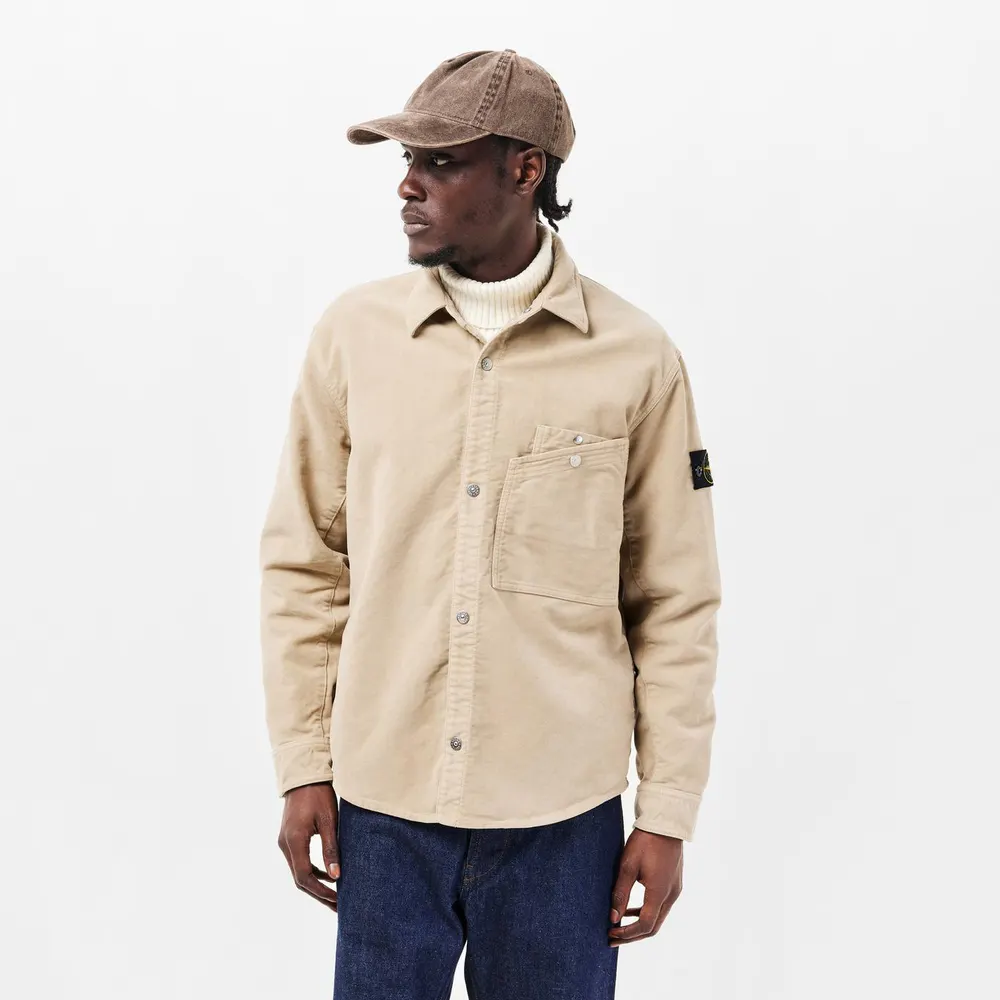 Stone Island Men's MSkin Overshirt detail 3
