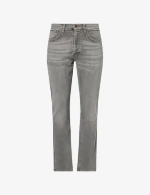 NUDIE JEANS Solid Ollie Straight-Leg Denim Jeans - 31/34