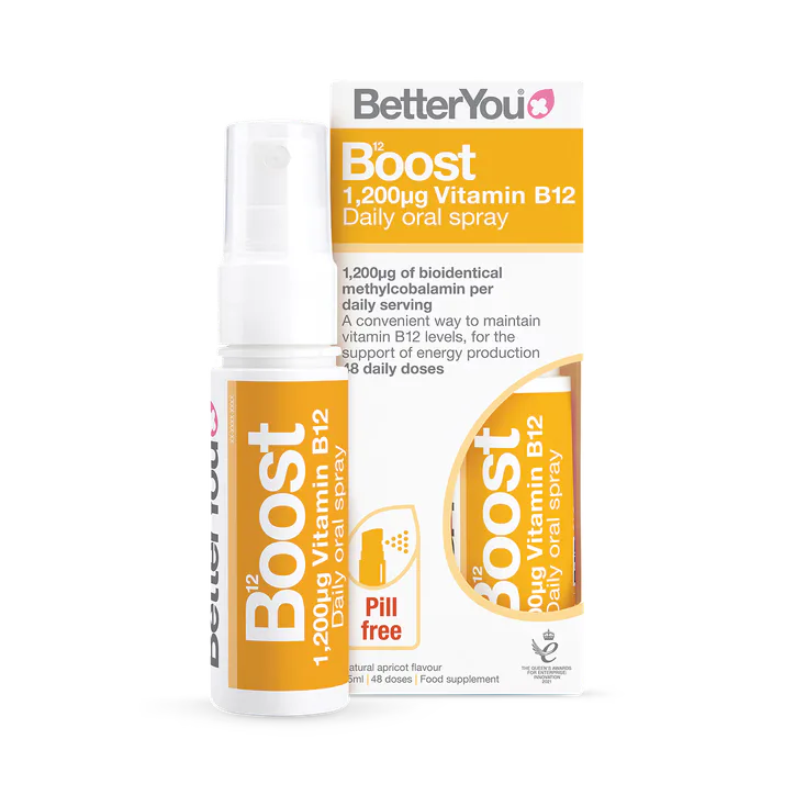 BetterYou Boost Daily Vitamins B12 Oral spray (25ml)