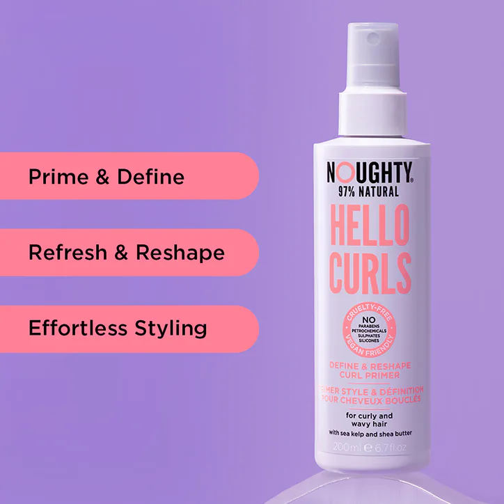 Noughty Hello Curls Define and Reshape Curl Primer 200ml detail 2