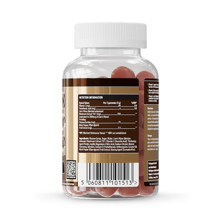 Nutrigums LION'S MANE COMPLEX 60 GUMMIES, additional product view 3