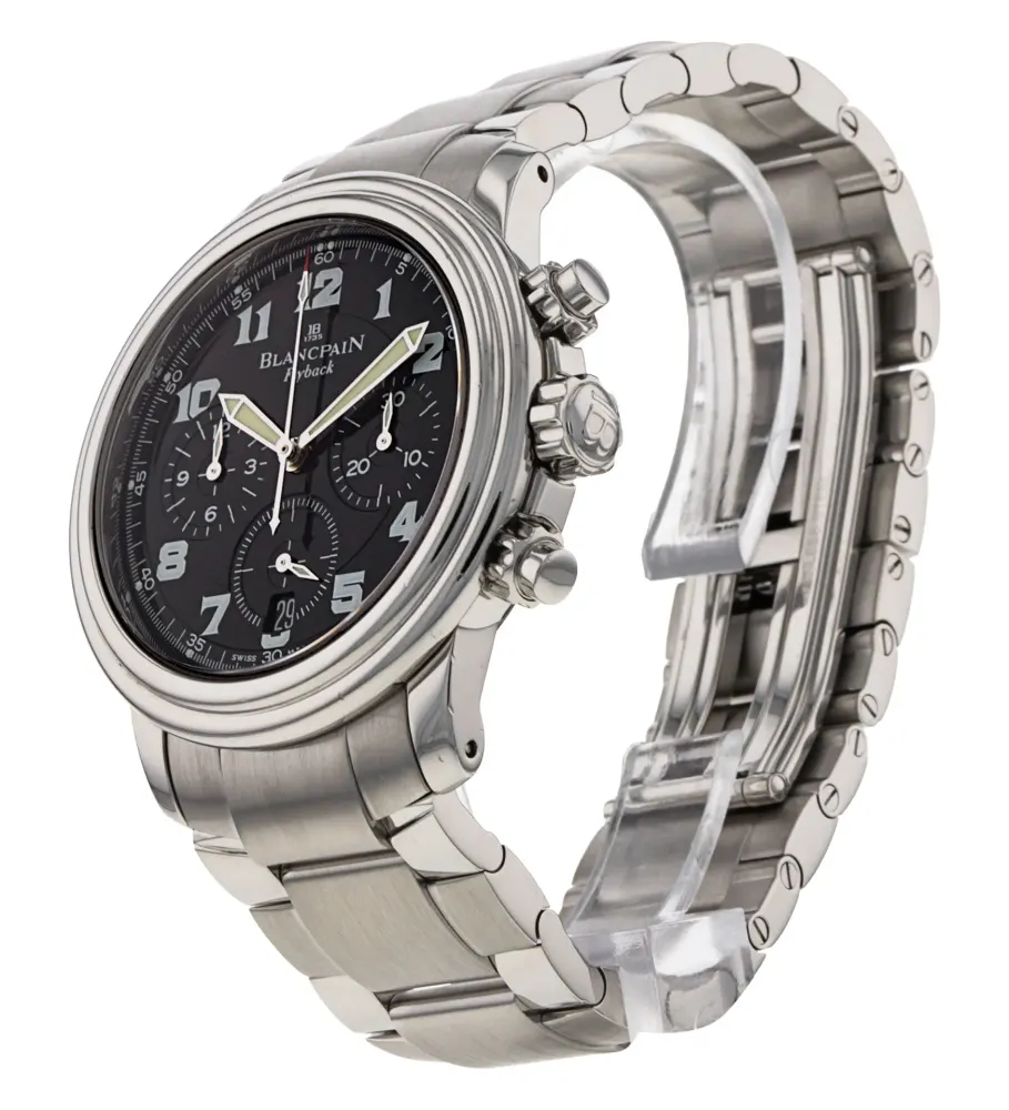 Blancpain Leman 2185F-1130-71 — 2001 — Very good in Black Arabic, additional product view 2