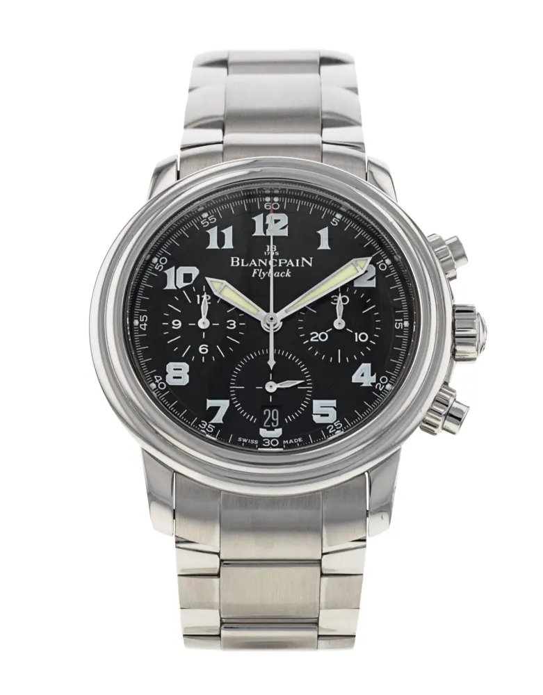 Blancpain Leman 2185F-1130-71 — 2001 — Very good in Black Arabic – Pre-owned watches